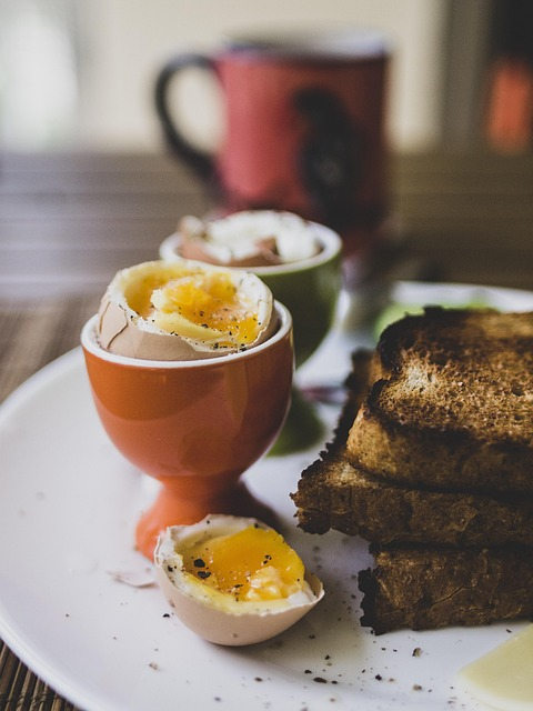 eggs, toast, breakfast