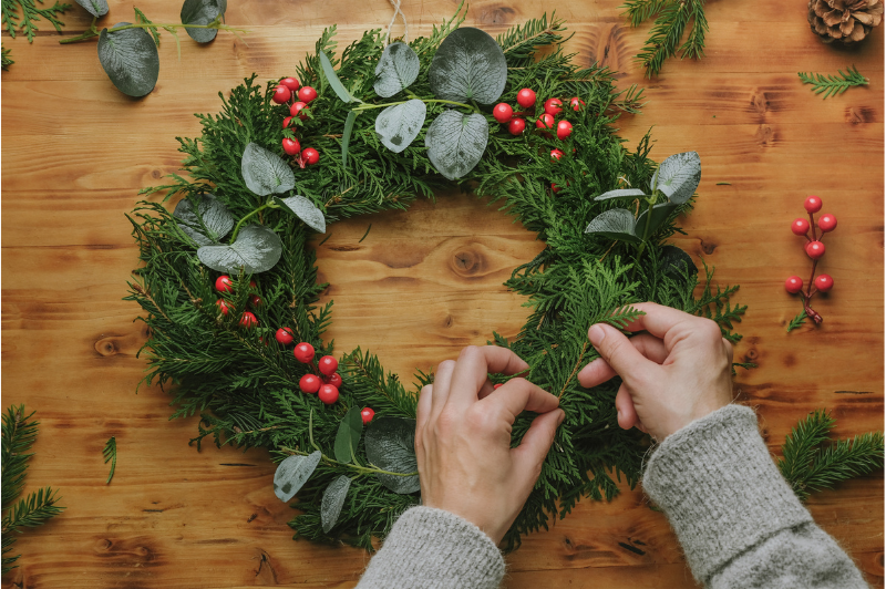 Christmas Wreath Ideas for Parents and Kids 1 christmas wreath ideas, holiday wreath